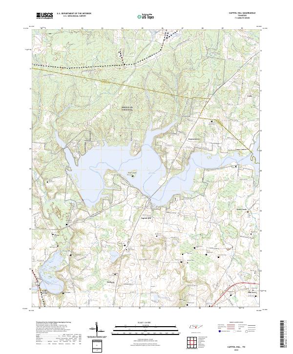 Capitol Hill topographic map thumbnail