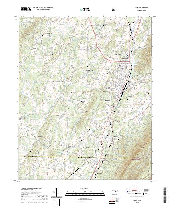 Etowah topographic map thumbnail