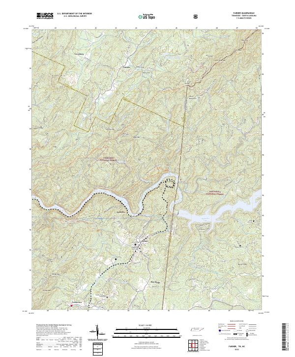 Farner topographic map thumbnail