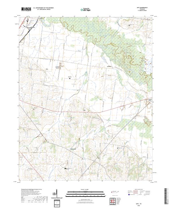Gift topographic map thumbnail