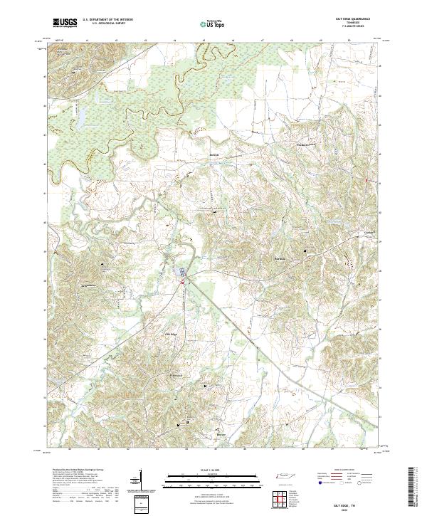 Gilt Edge topographic map thumbnail
