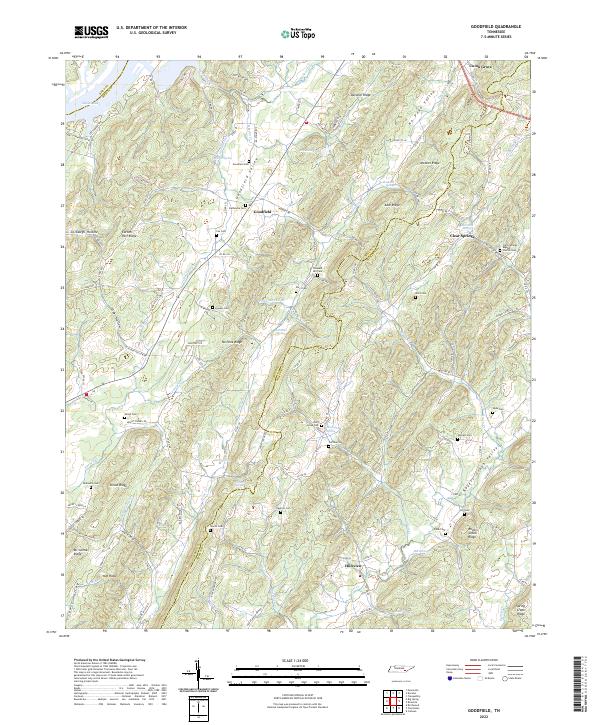 Goodfield topographic map thumbnail