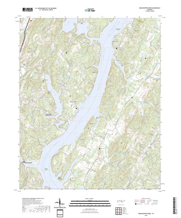 Grasshopper Creek topographic map thumbnail