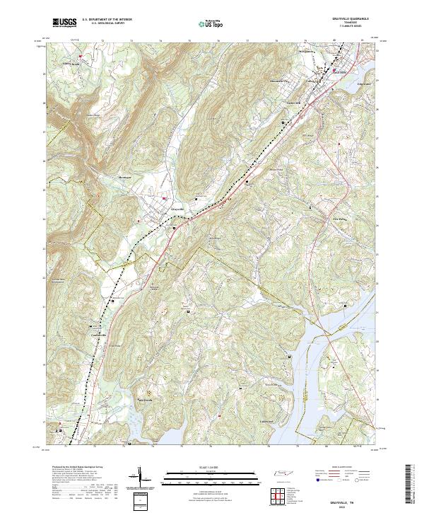 Graysville topographic map thumbnail