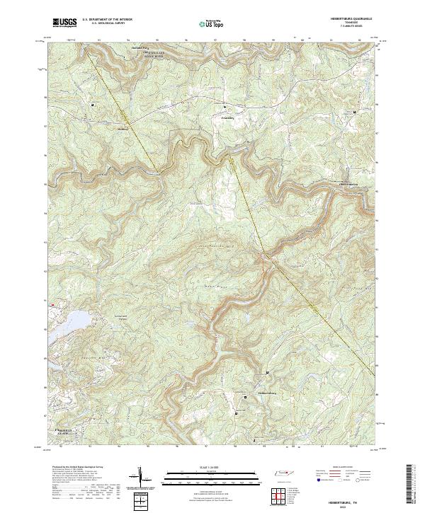 Hebbertsburg topographic map thumbnail