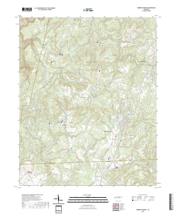 Herbert Domain topographic map thumbnail