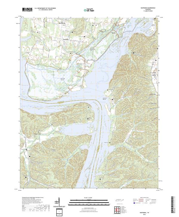 Hustburg topographic map thumbnail