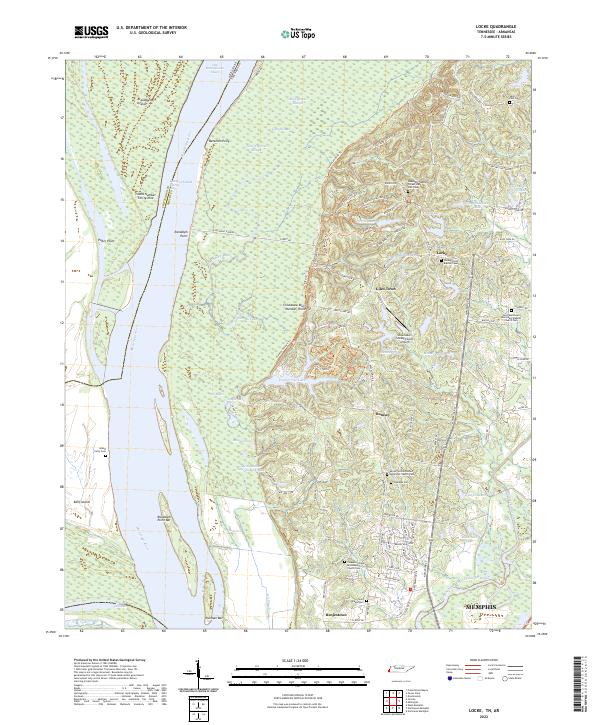 Locke topographic map thumbnail