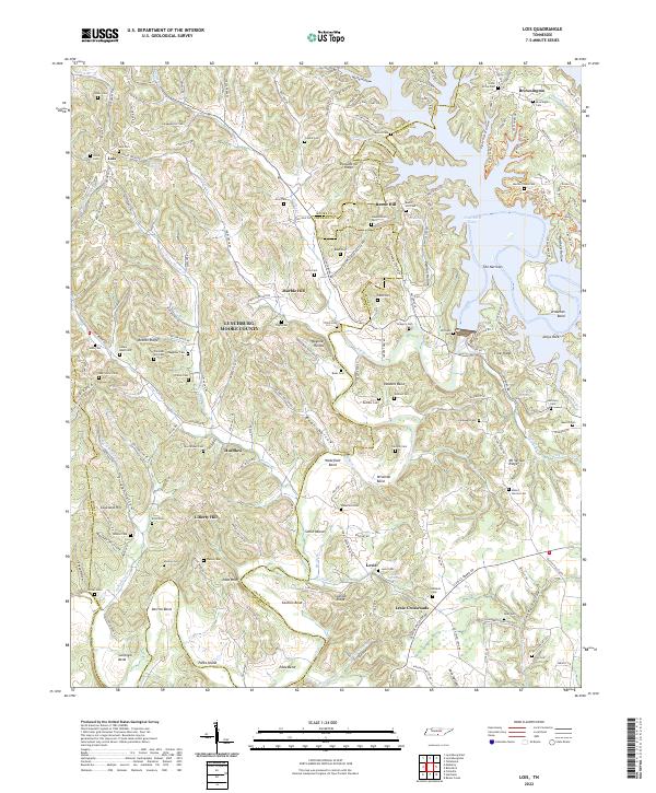 Lois topographic map thumbnail