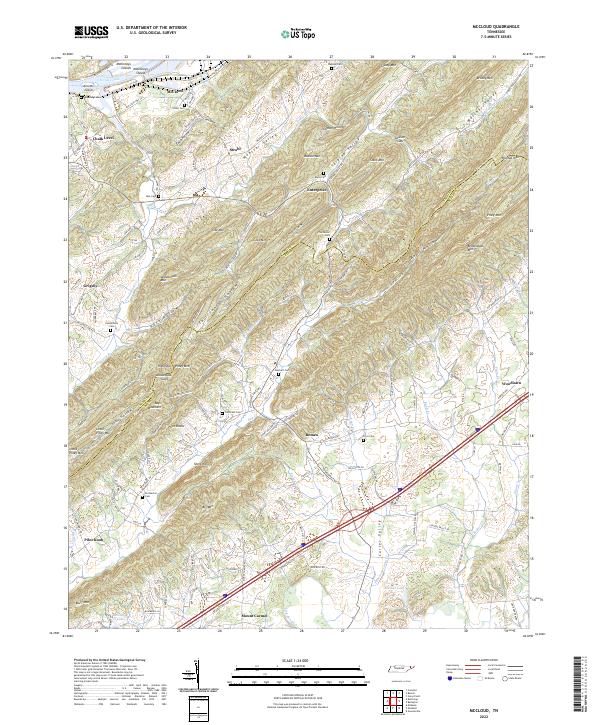 McCloud topographic map thumbnail