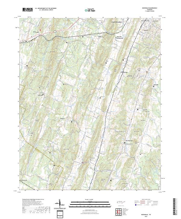 McDonald topographic map thumbnail