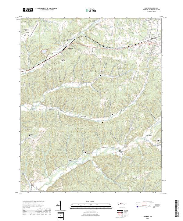 McEwen topographic map thumbnail