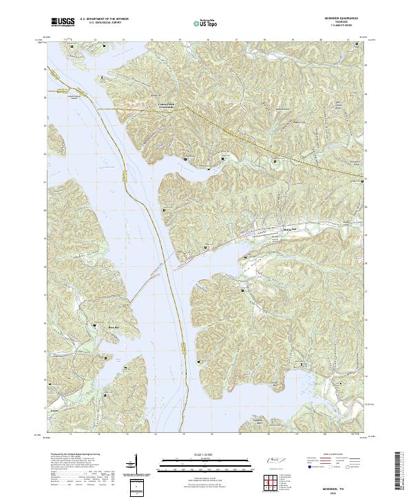 McKinnon topographic map thumbnail