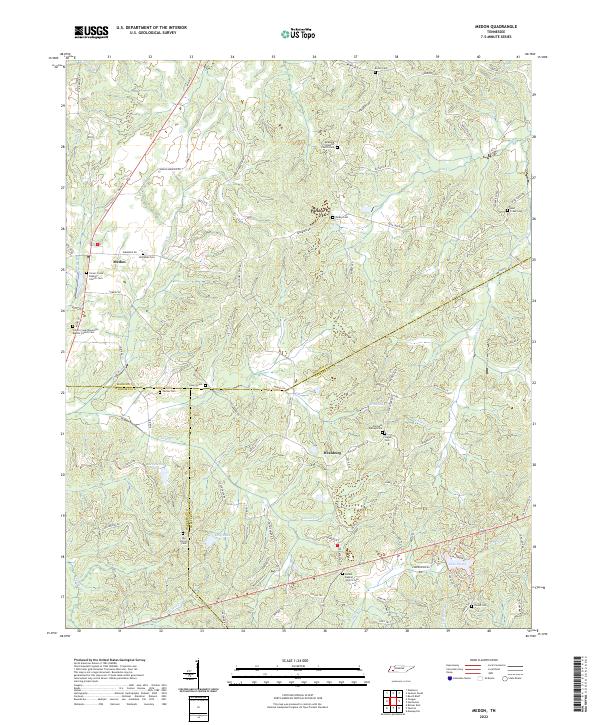 Medon topographic map thumbnail