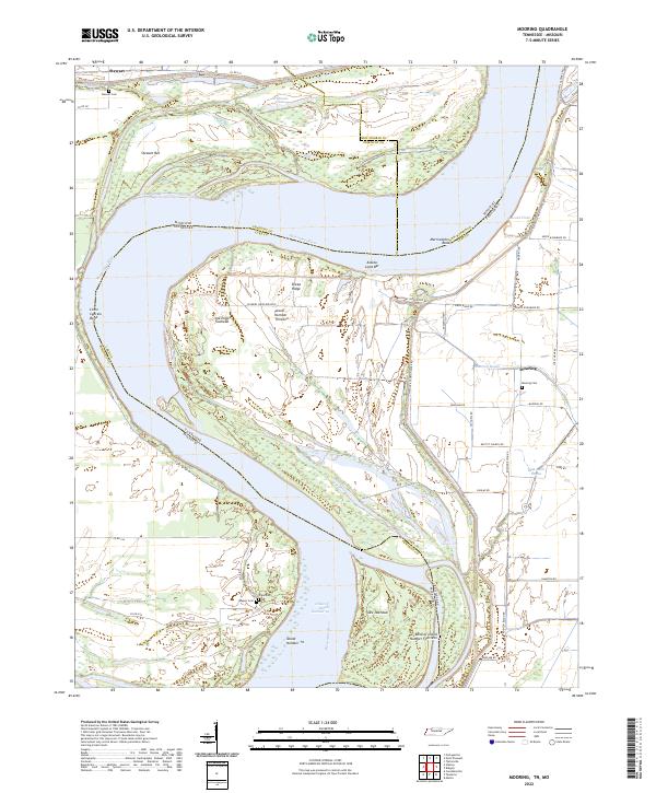 Mooring topographic map thumbnail
