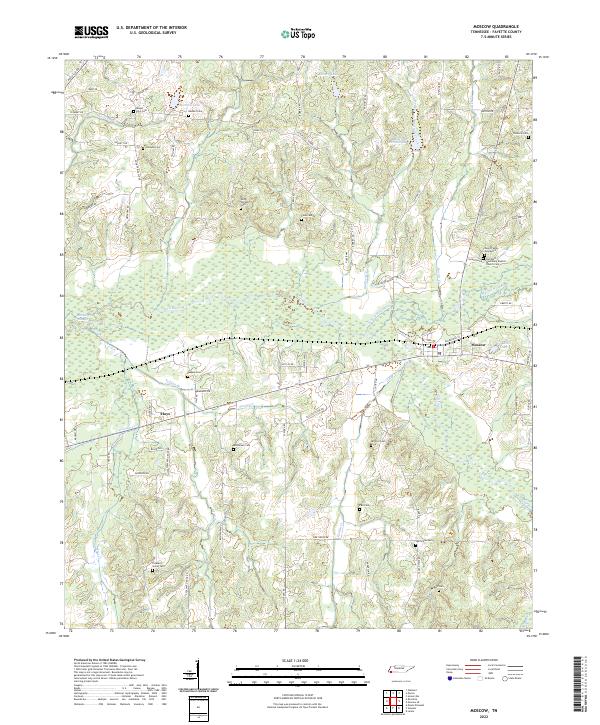Moscow topographic map thumbnail