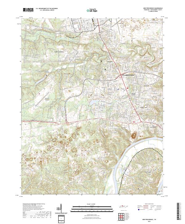 New Providence 2022 topographic map thumbnail