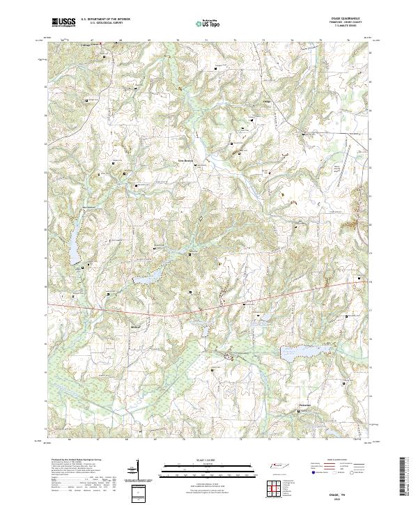 Osage 2022 topographic map thumbnail