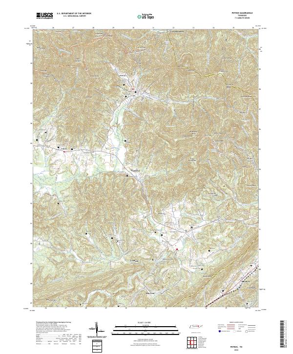 Petros 2022 topographic map thumbnail