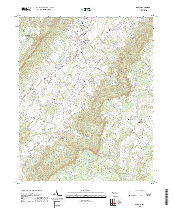 Pikeville 2022 topographic map thumbnail