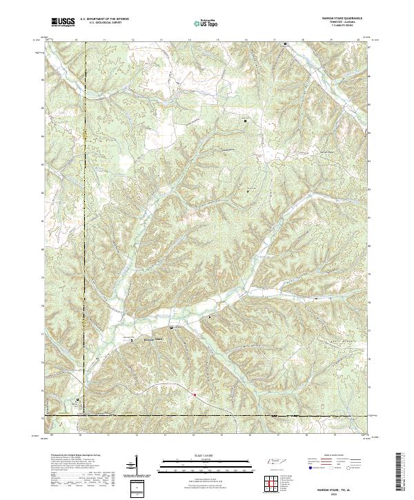Ransom Stand topographic map thumbnail