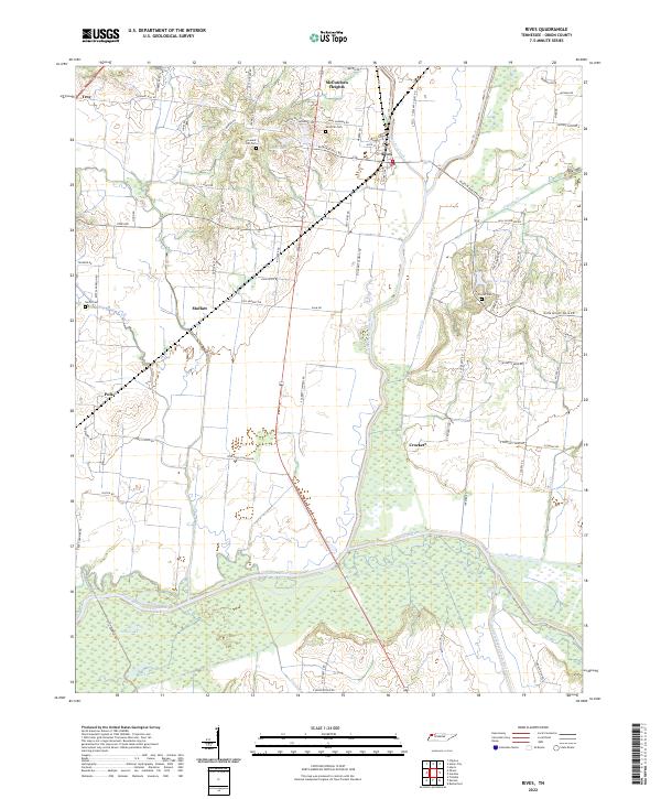 Rives 2022 topographic map thumbnail
