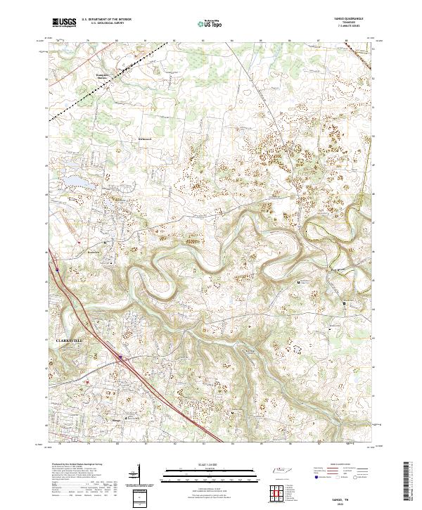 Sango 2022 topographic map thumbnail