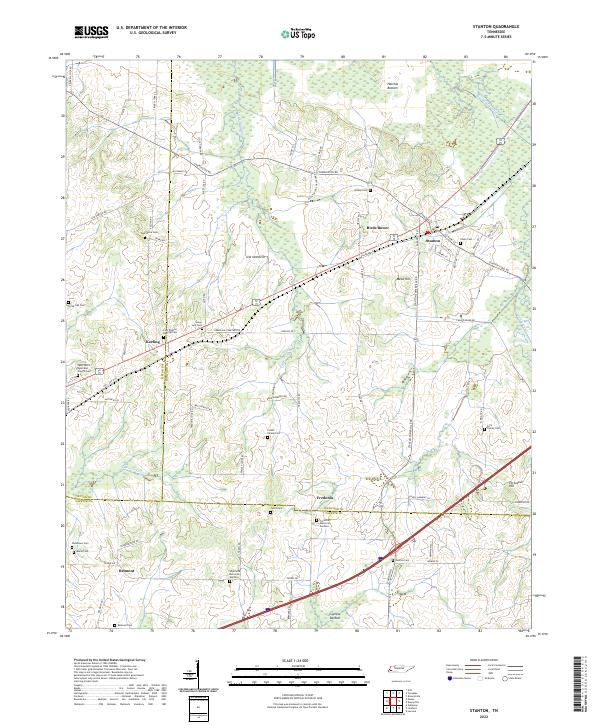 Stanton 2022 topographic map thumbnail