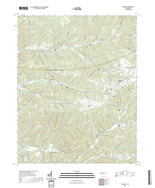 Stewart topographic map thumbnail