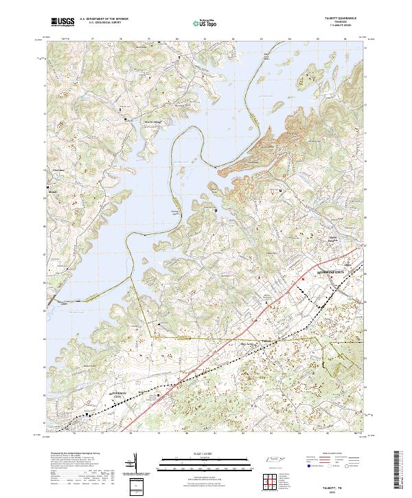 Talbott 2022 topographic map thumbnail