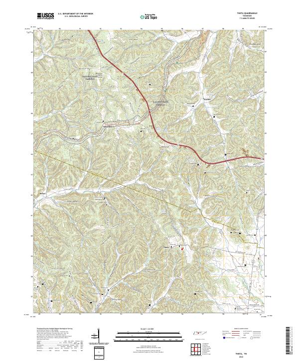 Theta topographic map thumbnail