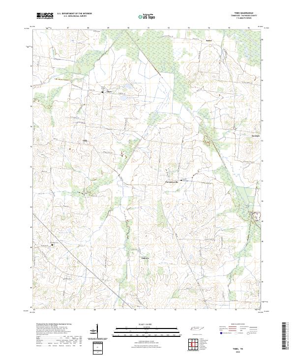 Tibbs 2022 topographic map thumbnail
