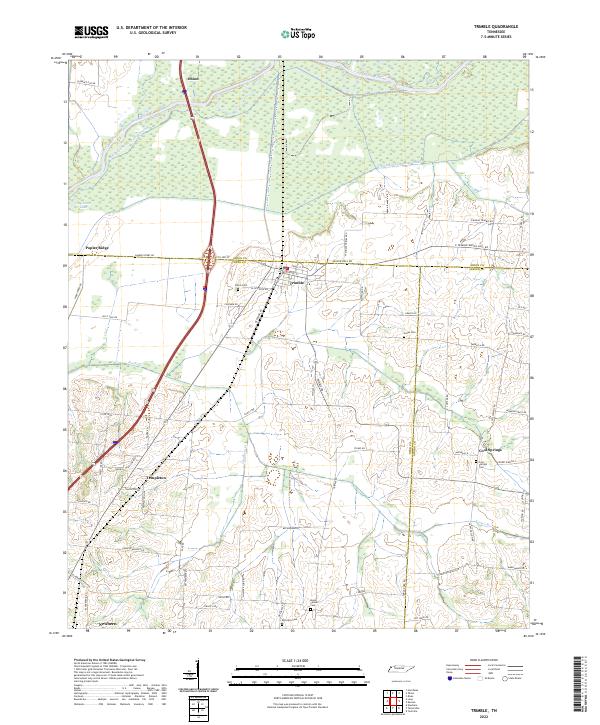 Trimble 2022 topographic map preview