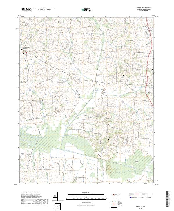 Yorkville topographic map thumbnail