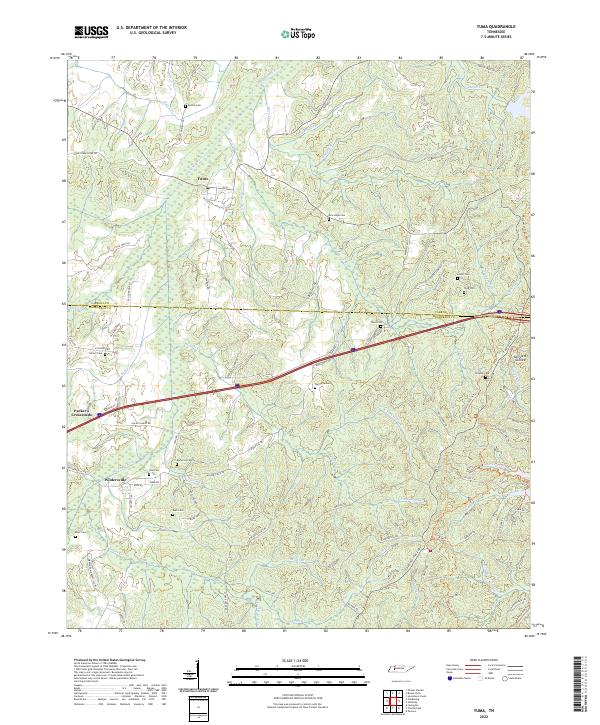 Yuma topographic map thumbnail