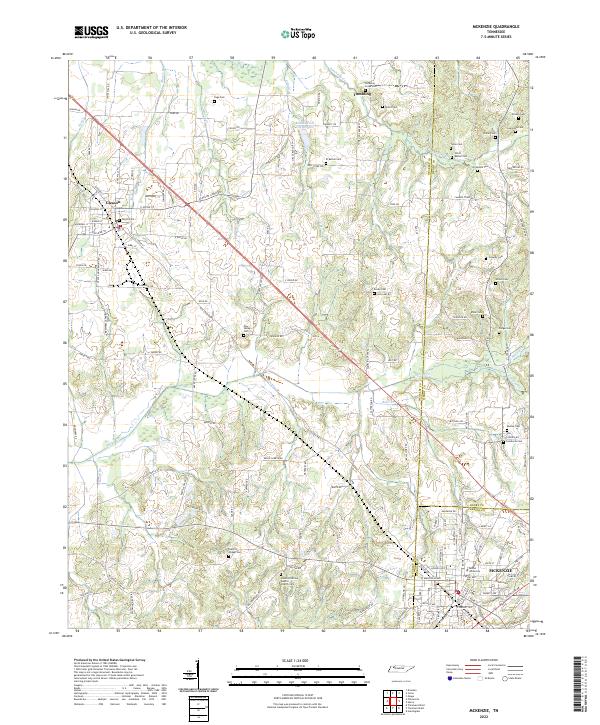 McKenzie topographic map thumbnail