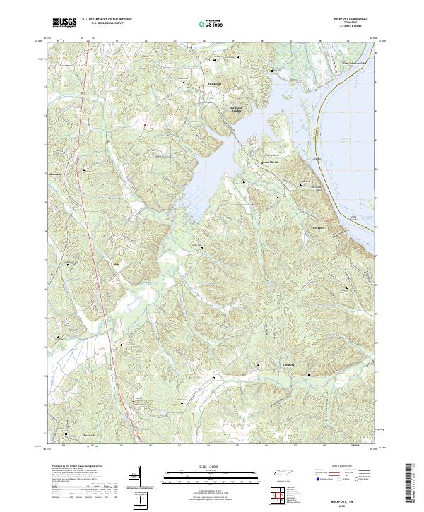 Rockport 2022 topographic map thumbnail