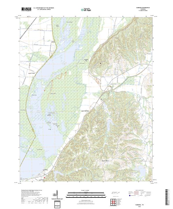 Samburg 2022 topographic map thumbnail