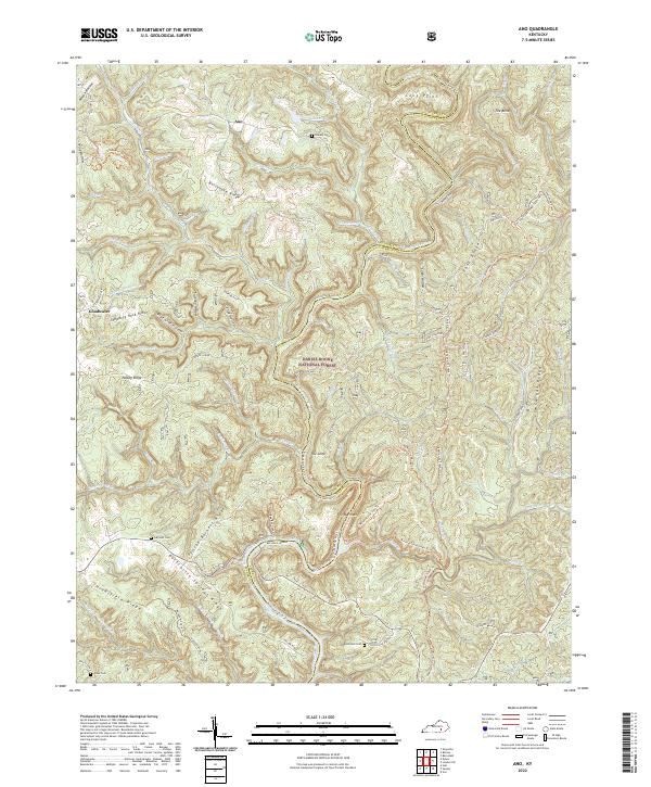 Ano topographic map thumbnail