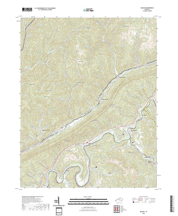 Balkan topographic map thumbnail