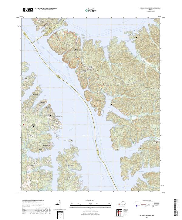 Birmingham Point topographic map thumbnail