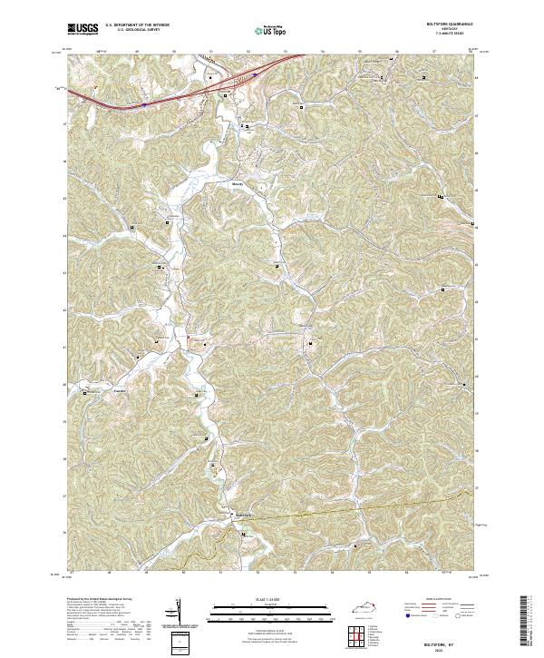 Boltsfork topographic map thumbnail
