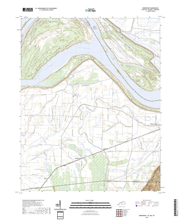 Bondurant topographic map thumbnail