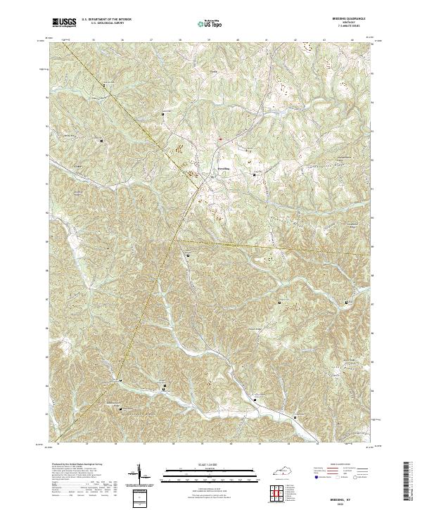 Breeding topographic map thumbnail