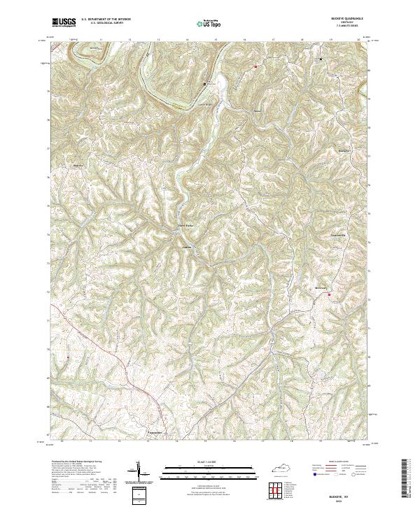 Buckeye topographic map thumbnail