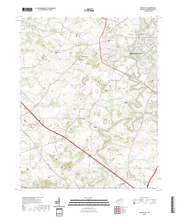 Church Hill topographic map thumbnail