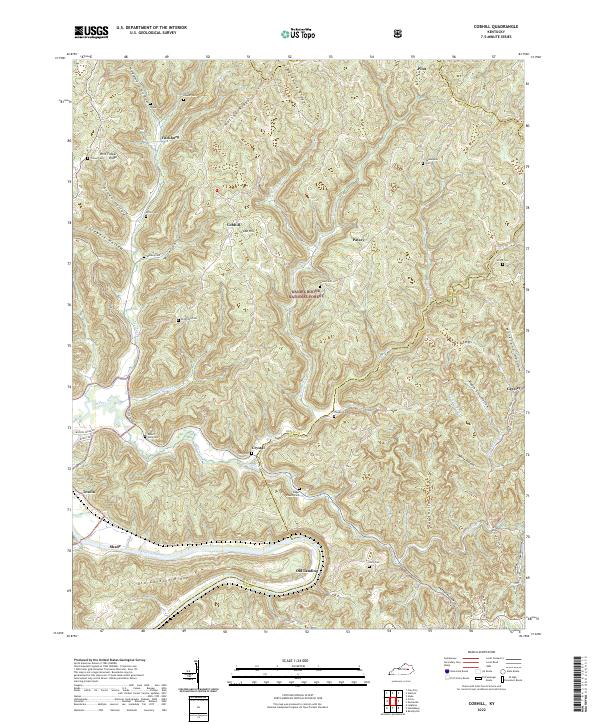 Cobhill topographic map thumbnail