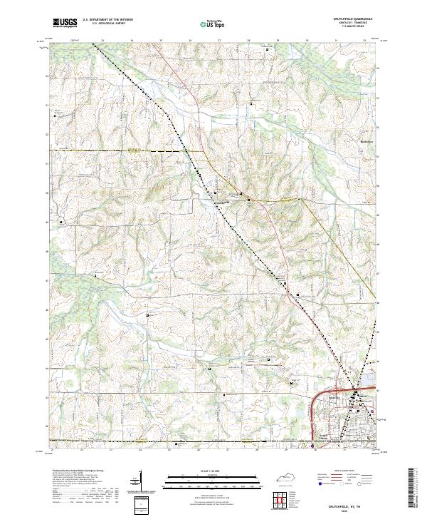 Crutchfield topographic map thumbnail