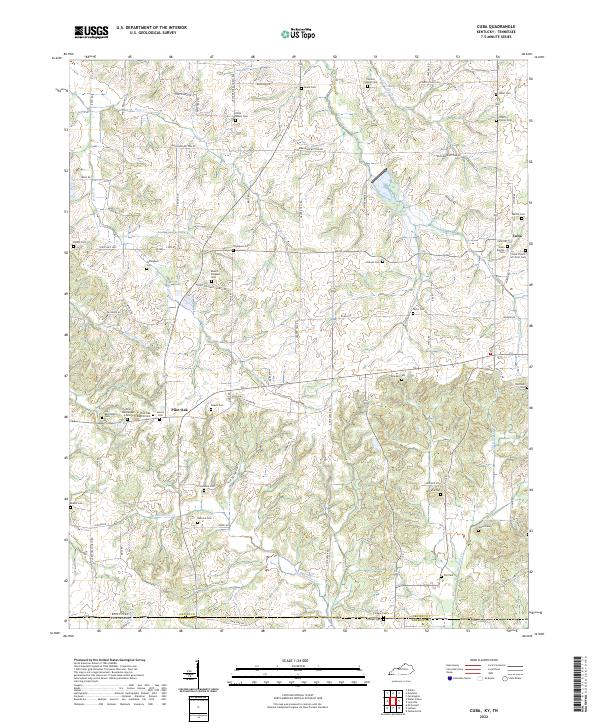 Cuba topographic map thumbnail