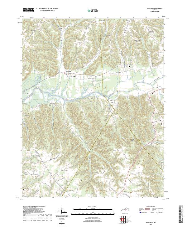 Dunnville topographic map thumbnail